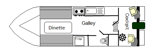 Sundowner - Boat plan