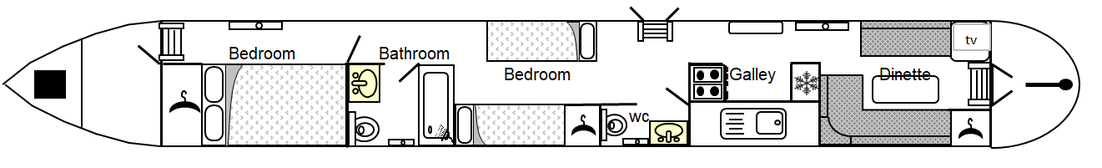 Gorgeous Grace - Boat plan