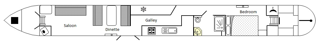 Cosette - Boat plan